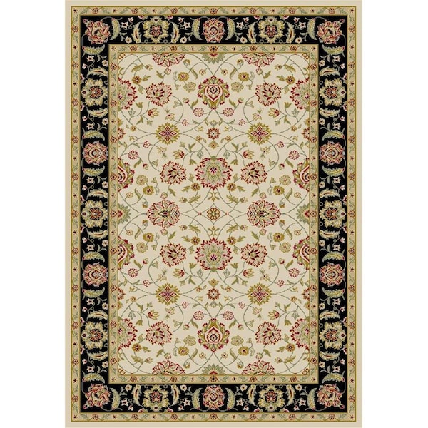 Perfectpillows 2 ft. 7 in. x 4 ft. 1 in. Ankara Zeigler - Ivory PE3357314 - main